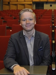 Linus Guseff, Kimitoöns Ungdomsparlamentsordförande. Foto: Privat