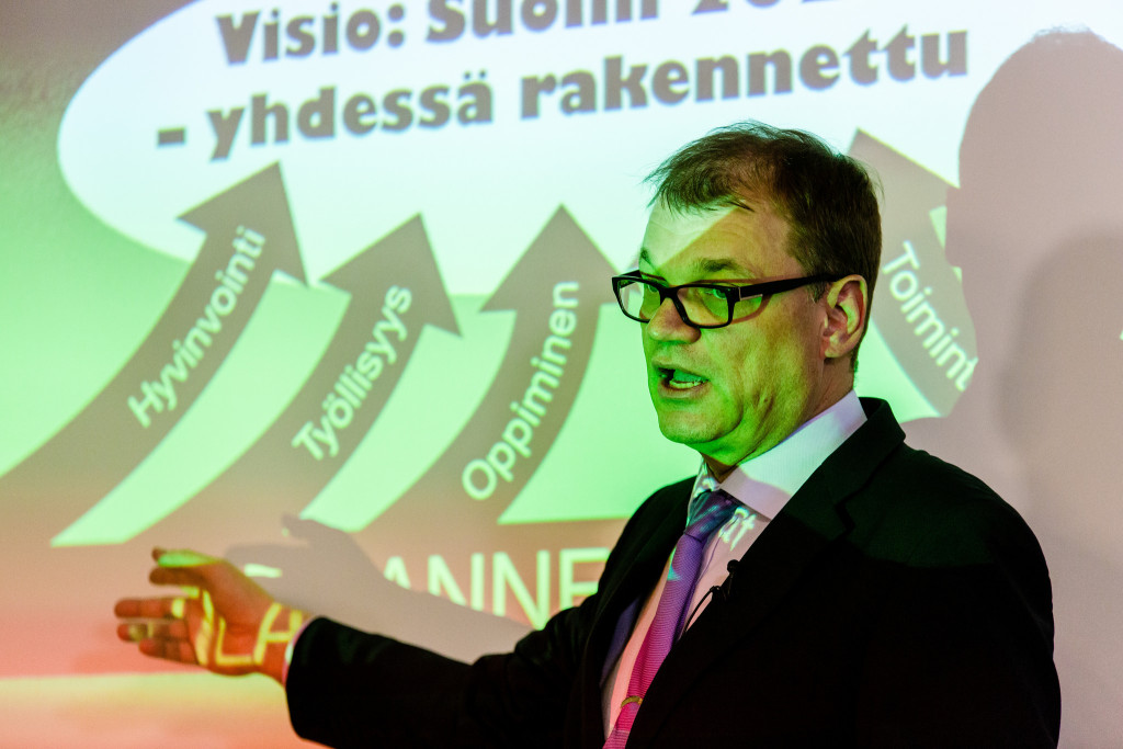 Finlands nästa statminister är Juha Sipilä. Foto: Sakari Piippo, Statsrådet.
