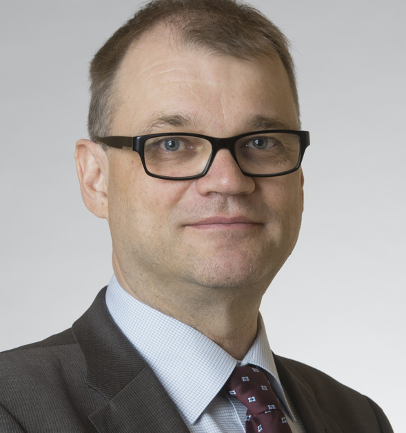 Statsminister Juha Sipilä.
