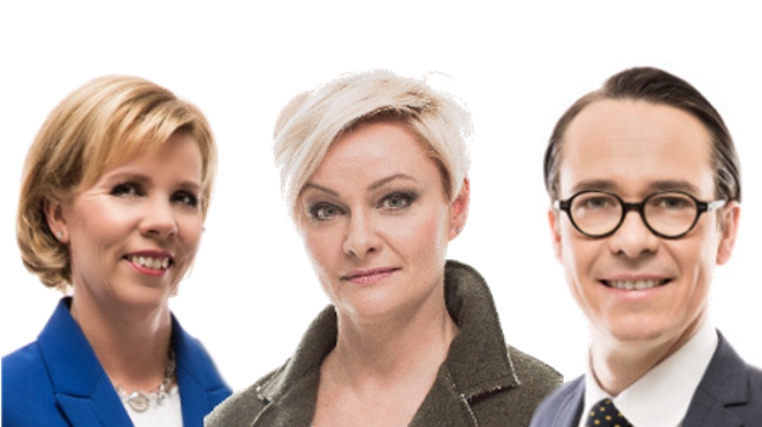 Anna-Maja Henriksson och Päivi Storgård ställer inte upp för omval. Carl Haglund vill däremot fortsätta leda SFP.