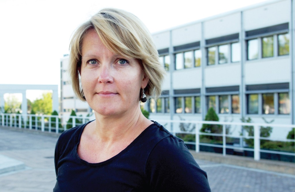Johanna Fogelström är integrationssamordnare på Åland. Foto: Liz Lindvall