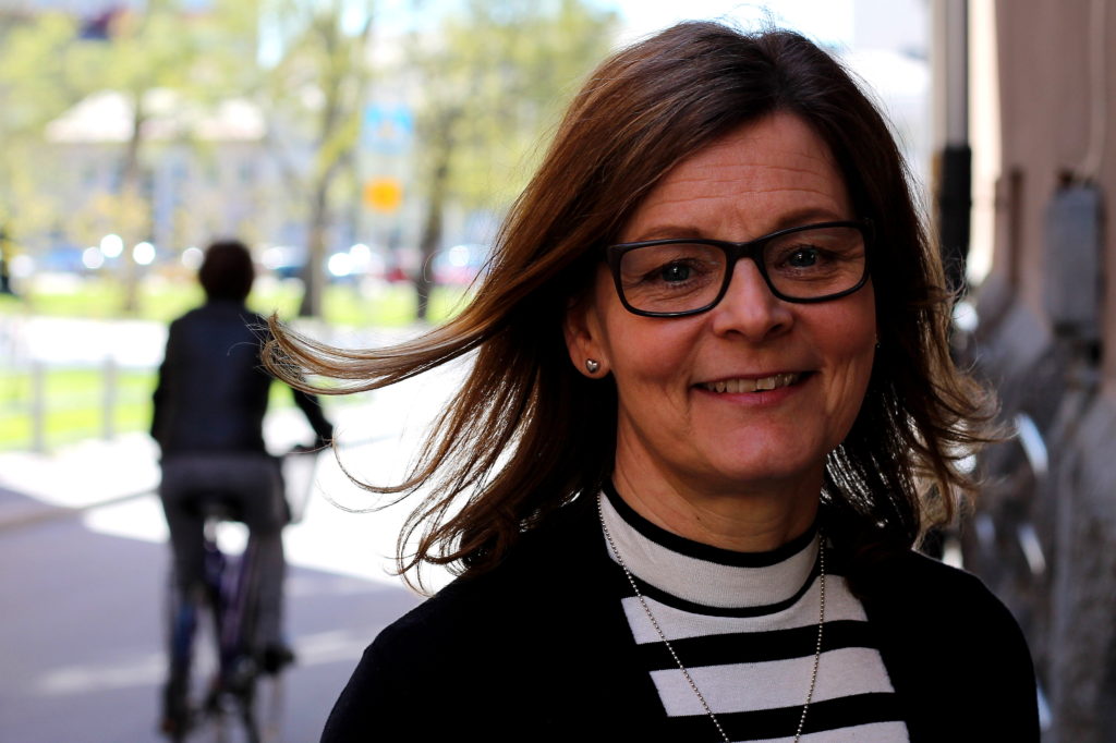 Eva-Maria Emet, integrationskoordinator på Jakobstadsnejdens integrationsenhet är en av föreläsarna på de Finlandssvenska integrationsdagarna.