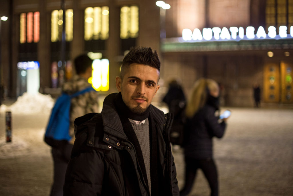 Saad Al-Mosly jobbade som tv-reporter i irakiska Mosul innan han flydde till Finland.