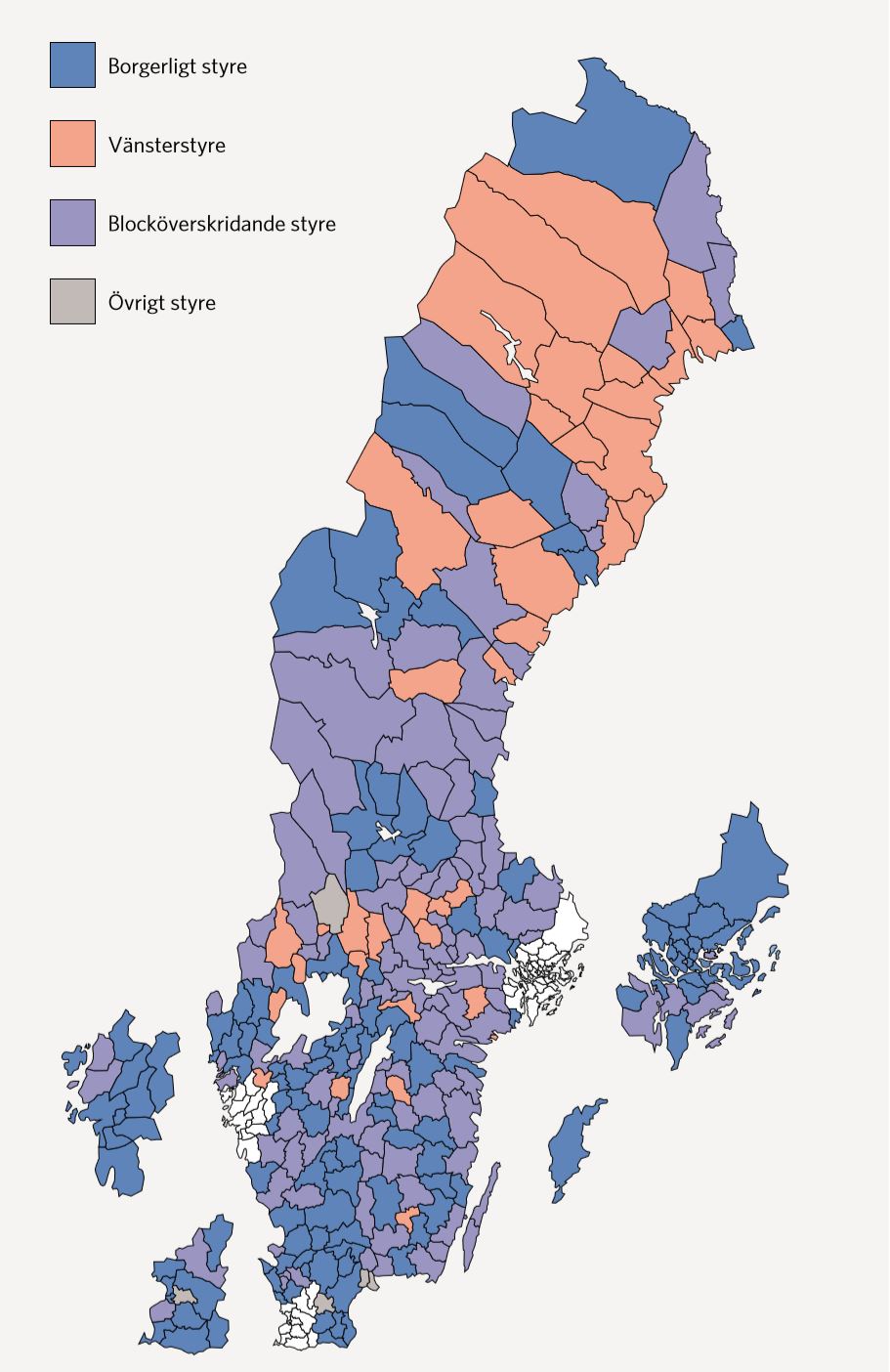 Sverige: Nytt politiskt landskap efter valet | Kommuntorget.fi