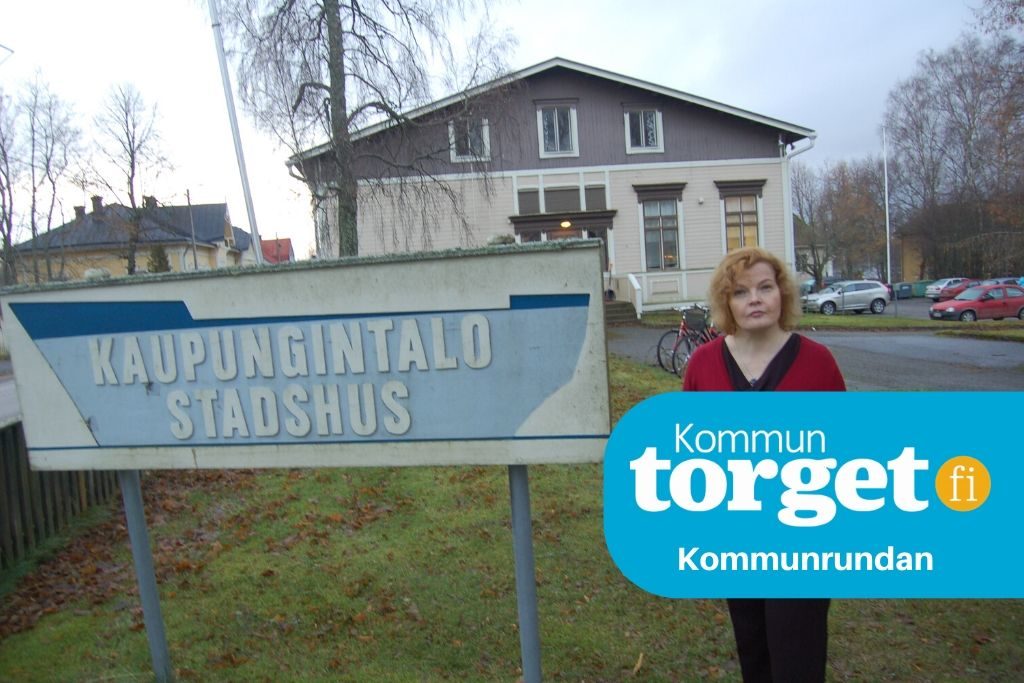 Kaskös stadsdirektör Minna Nikander leder arbetet med stadens sparåtgärder.
