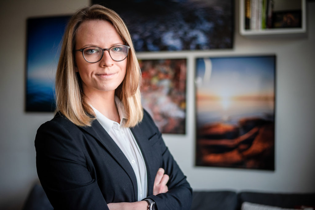 Minna Hellström, ny direktör vid Ålands kommunförbund.