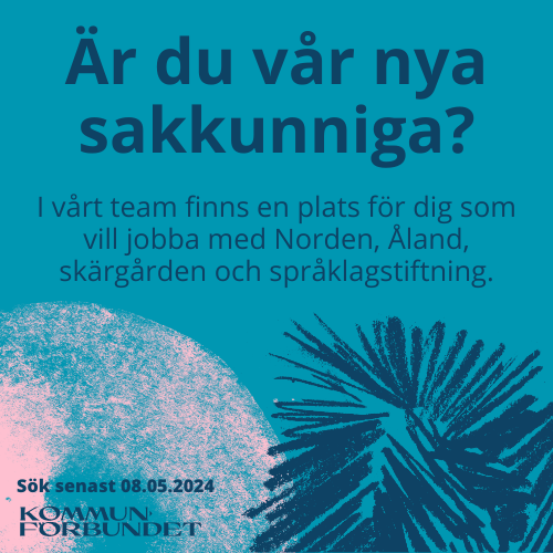 Vi söker en sakkunnig till svenska teamet!